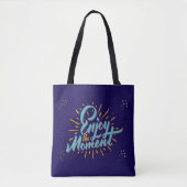 Berichten verheffen voor een positieve vibe tote bag (Voorkant)