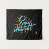 Berichten verheffen voor een positieve vibe wandkleed (Voorkant (horizontaal))