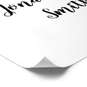 Berichten verwelkomd marineschip met vuursteentje  poster (Hoek)