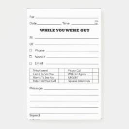 Berichten via telefoon Het is Post-it® Notes