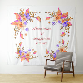 Berichten Waterverf Foto Booth Backdrop Wandkleed