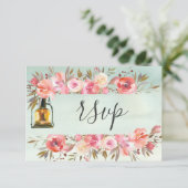 Berichten Website Antwoord Koral Floral Waterverf (Staand voorkant)