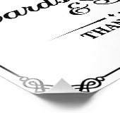 Berichten - Zwart-wit - Kaarten en cadeautjes - Foto Afdruk (Hoek)