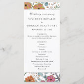 Berichtenprogramma Voorjaarsbloem Programmakaart (Voorkant)