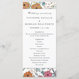 Berichtenprogramma Voorjaarsbloem Programmakaart