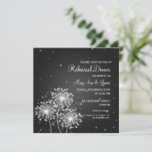 Berichtenrepetitie: Dinner Summer Sparkle Black Kaart (Staand voorkant)