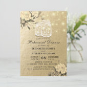 Berichtenrepetitie Inwendige Floral Mason Jar Ligh Kaart (Staand voorkant)