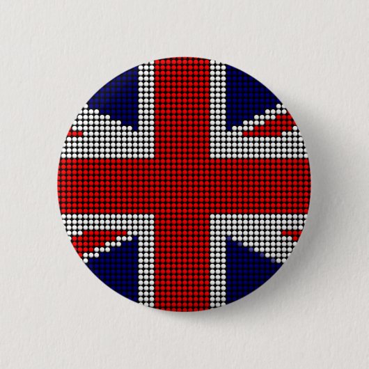 Berichtenvlag van de Unie Ronde Button 5,7 Cm (Voorkant)