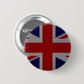 Berichtenvlag van de Unie Ronde Button 5,7 Cm (Voorkant /achterkant)