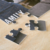 Berichtfoto gepersonaliseerd jigzaagpuzzel legpuzzel (Zijkant)