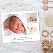 Berichting budgetfotocollage geboorte