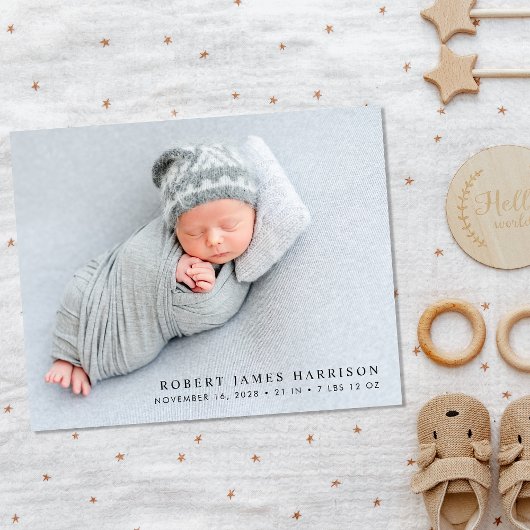 Berichting budgetfotocollage geboorte