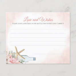 Berichtpapier voor fles flyer