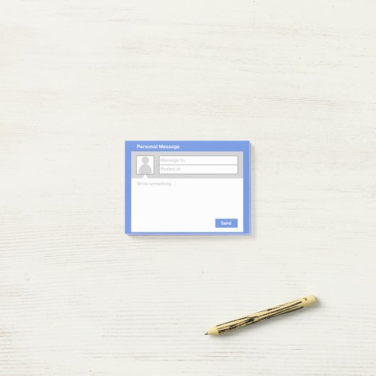 Berichtvak Post-it notities Post-it® Notes (Op bureau)