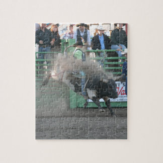 Berijd hen cowboy legpuzzel