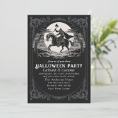 Berijder van het hoofdloze paard Slaaphol Hallowee Kaart (Staand voorkant)
