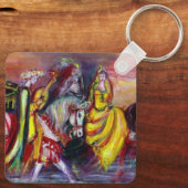 BERIJDERS IN DE NACHT detail Sleutelhanger (Achterkant)