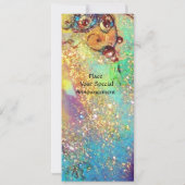 BERIJDERS IN DE NACHT ,helder trillend blauwe glin Kaart (Achterkant)