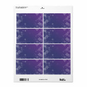 Berijpt Etiket (Full Sheet)