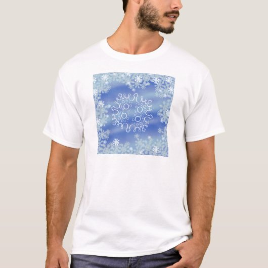 Berijpte Randen V T-shirt (Voorkant)