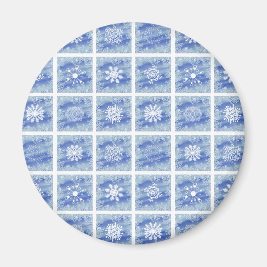 Berijpte Ruiten I Magneet (Voorkant)