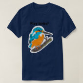 Beriken met Wingspan-bordspel schattige koningsbla T-shirt (Design voorkant)