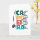 BERIMBAU CAPOEIRA KAART (Gele Bloem)