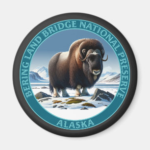 Bering Land Bridge National Preserve Alaska Magneet