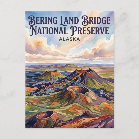 Bering Land Bridge National Preserve VS Briefkaart (Voorkant)