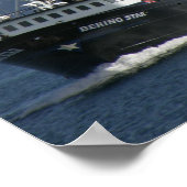 Bering Star, Crab Boat in de Nederlandse haven, Al Poster (Hoek)