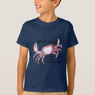 Bering Zee Alaska Crab Gevist T-shirt