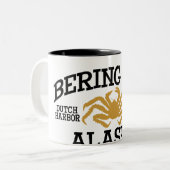 BERING ZEE ALASKA TWEEKLEURIGE KOFFIEMOK (Voorkant links)