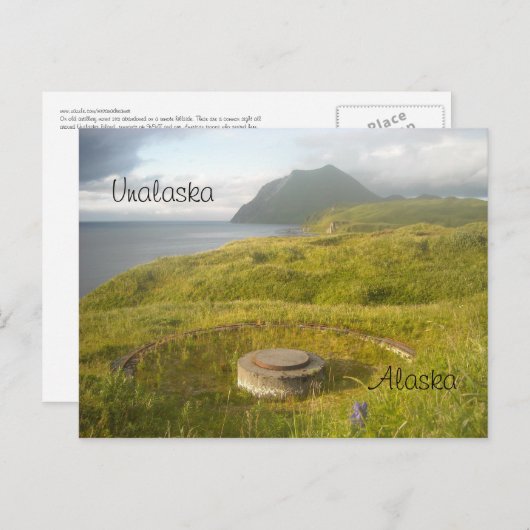 Bering Zee Coast Briefkaart (Voorkant / Achterkant)