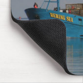 Bering Zee, Crab Boat in de Nederlandse haven, AK Muismat (Hoek)