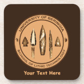 Beringia School of Lithic Technology Bier Onderzetter (Voorkant)