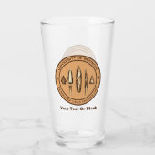 Beringia School of Lithic Technology Glas (Achterkant)