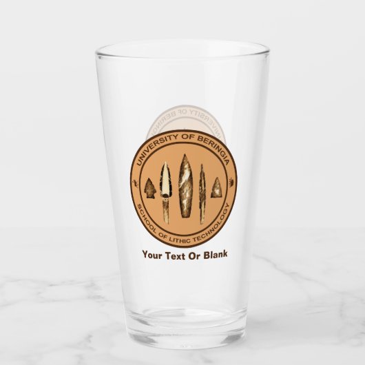 Beringia School of Lithic Technology Glas (Voorkant)