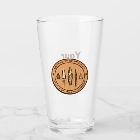 Beringia School of Lithic Technology Glas (Voorkant)