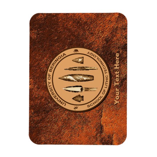 Beringia School of Lithic Technology Magneet (Verticaal)