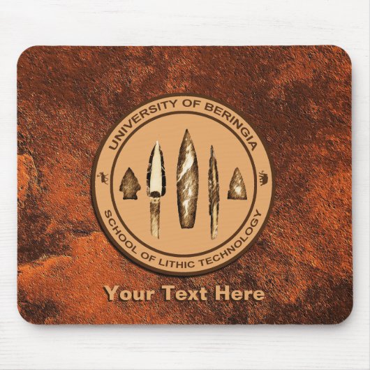 Beringia School of Lithic Technology Muismat (Voorkant)