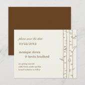 Berk Bomen Sla de Datum Op Aankondiging - Schetsma (Voorkant / Achterkant)