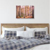 berk bos herfst foto single canvas afdruk (Insitu (Slaapkamer))