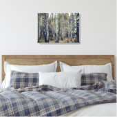 berk bos herfst foto single canvas afdruk (Insitu (Slaapkamer))