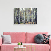 berk bos herfst foto single canvas afdruk (Insitu (Woonkamer))
