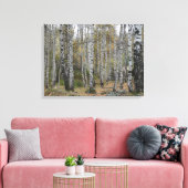 berk bos herfst foto single canvas afdruk (Insitu (Woonkamer))
