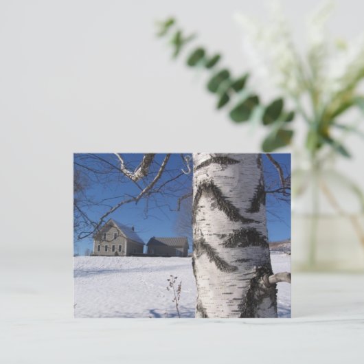 berk en thuis briefkaart (Staand voorkant)