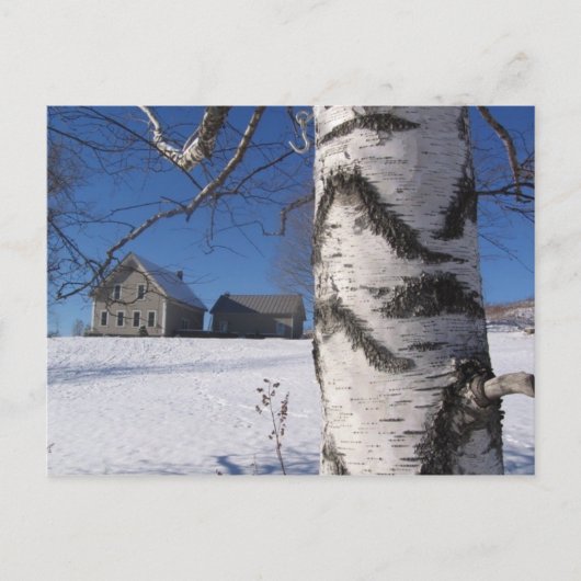 berk en thuis briefkaart (Voorkant)