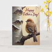 Berk Vaderdag Kaart (Gele Bloem)