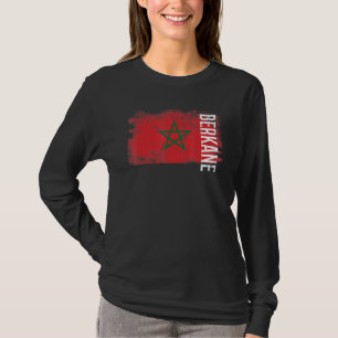 Berkane Marokkaanse Vlag Voor Marokkanen Mannen Vr T-shirt