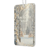 Berkbomen lichten "Baby het is koud buiten"  Luchtverfrisser (Links)